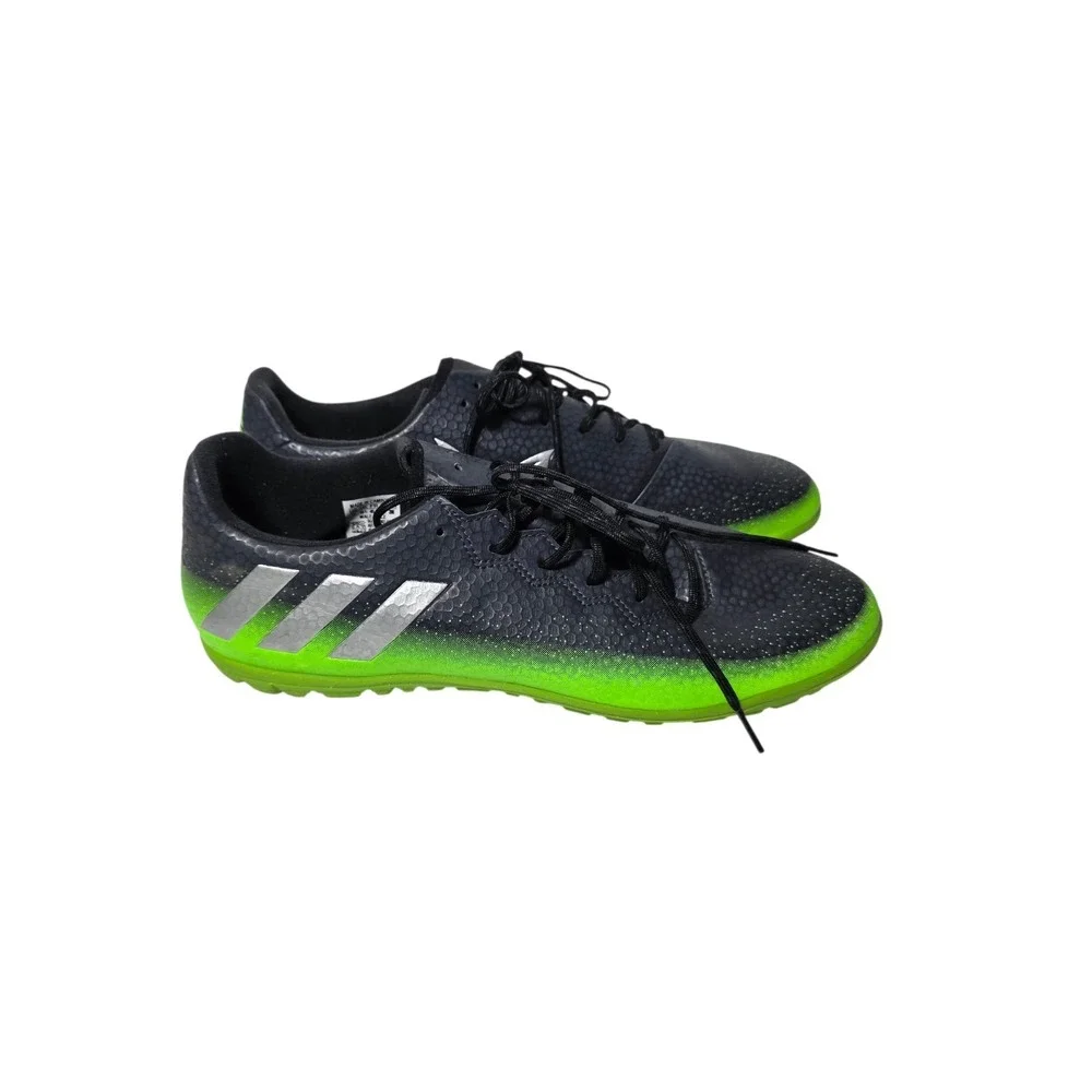 Adidas‎ Messi 16.3 Mens Size 11 Indoor Soccer Cleats Black Green Comfort Shoes